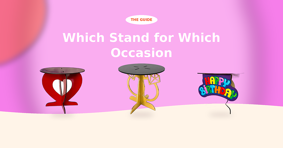 Which Cake Stand for Which Occasion