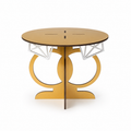 Ring Anniversary Cake Stand – Reusable Flat-Pack Cake Display Stand