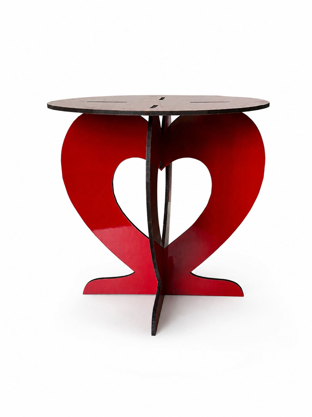 Heart Anniversary Cake Stand – Reusable Flat-Pack Cake Display Stand