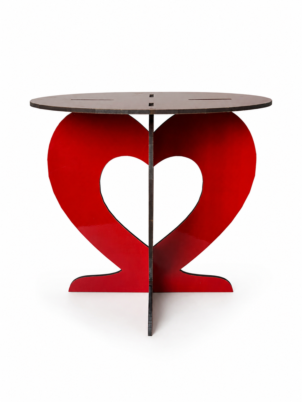 Heart Anniversary Cake Stand – Reusable Flat-Pack Cake Display Stand