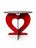 Heart Anniversary Cake Stand – Reusable Flat-Pack Cake Display Stand