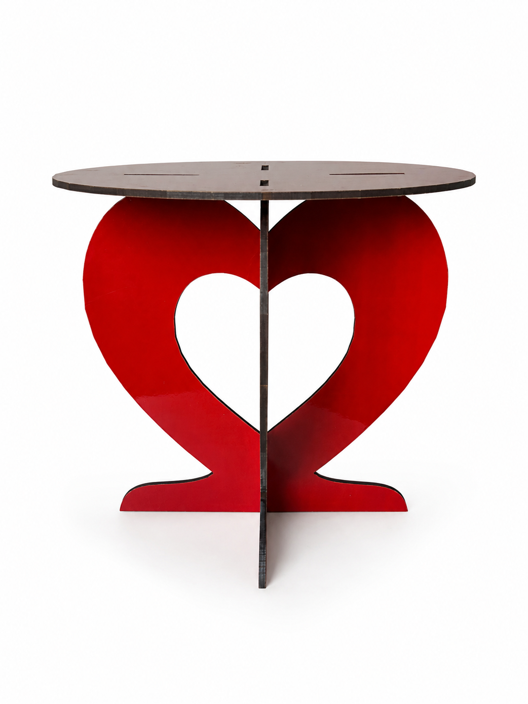 Heart Anniversary Cake Stand – Reusable Flat-Pack Cake Display Stand