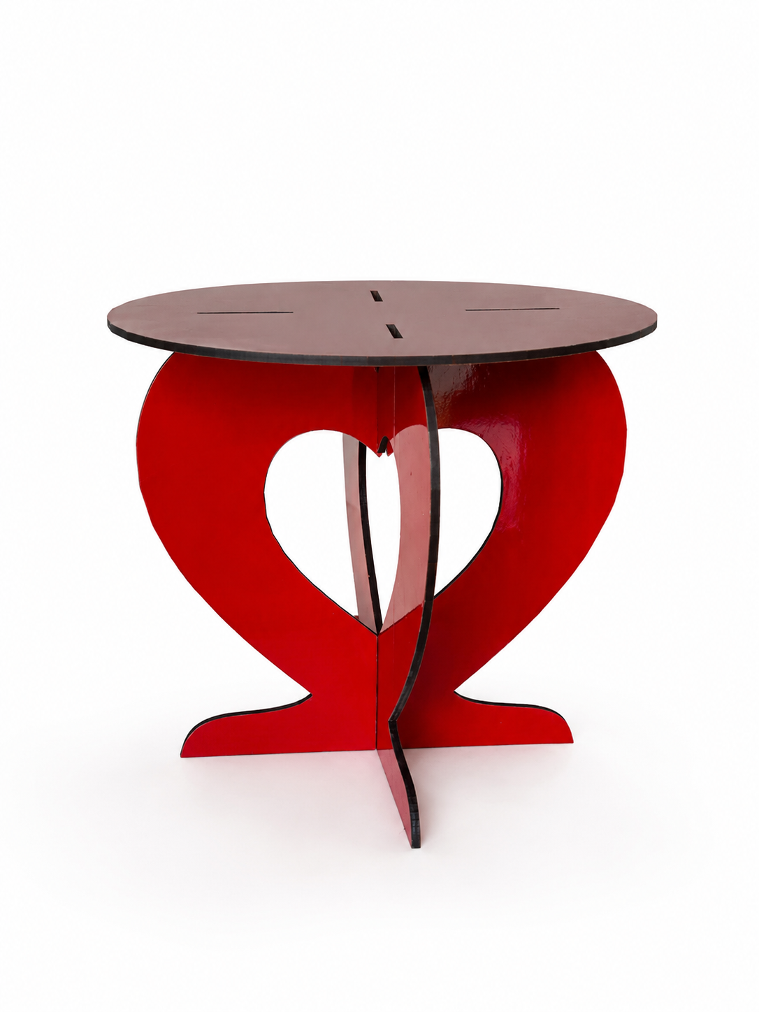 Heart Anniversary Cake Stand – Reusable Flat-Pack Cake Display Stand